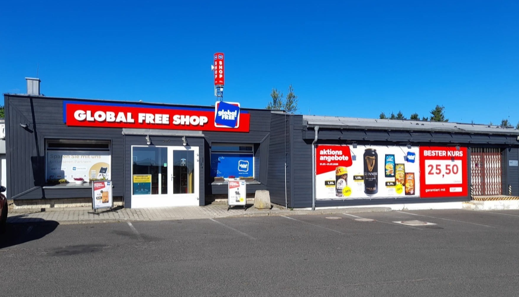 Global Free Shop Cínovec