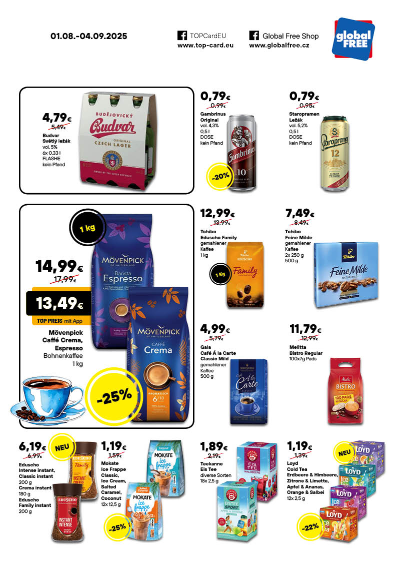 Global Free Shop aktion angebote