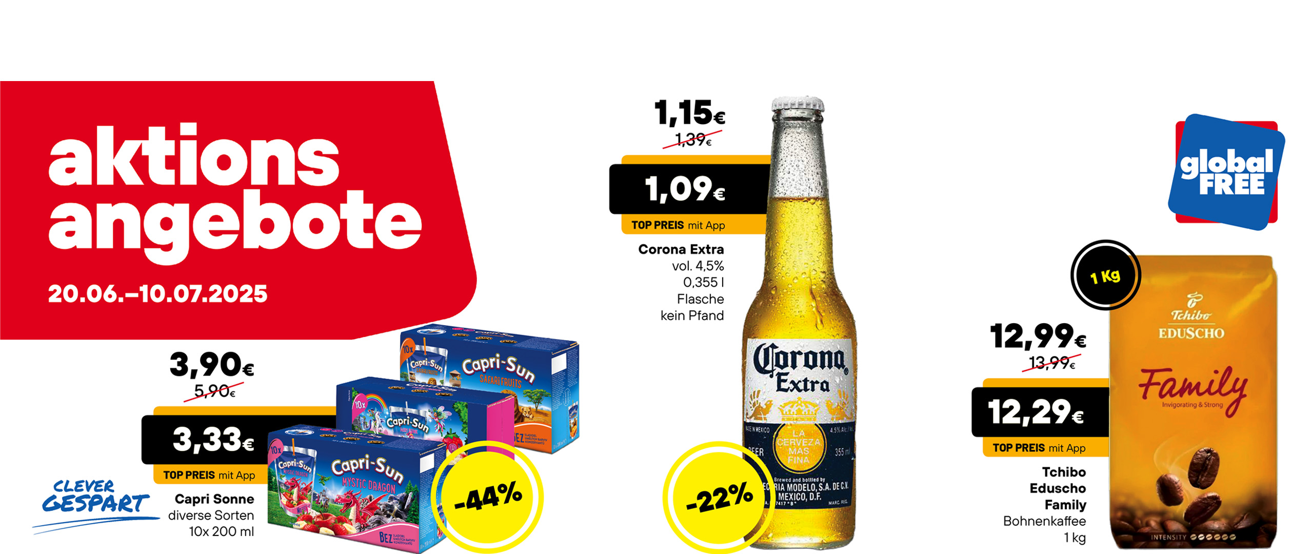 Global Free Shop aktions angebote